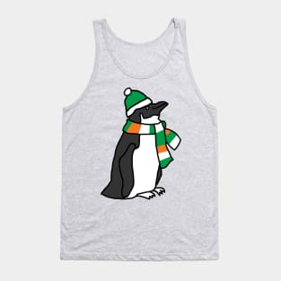 Irish Penguin on St Patricks Day Tank Top